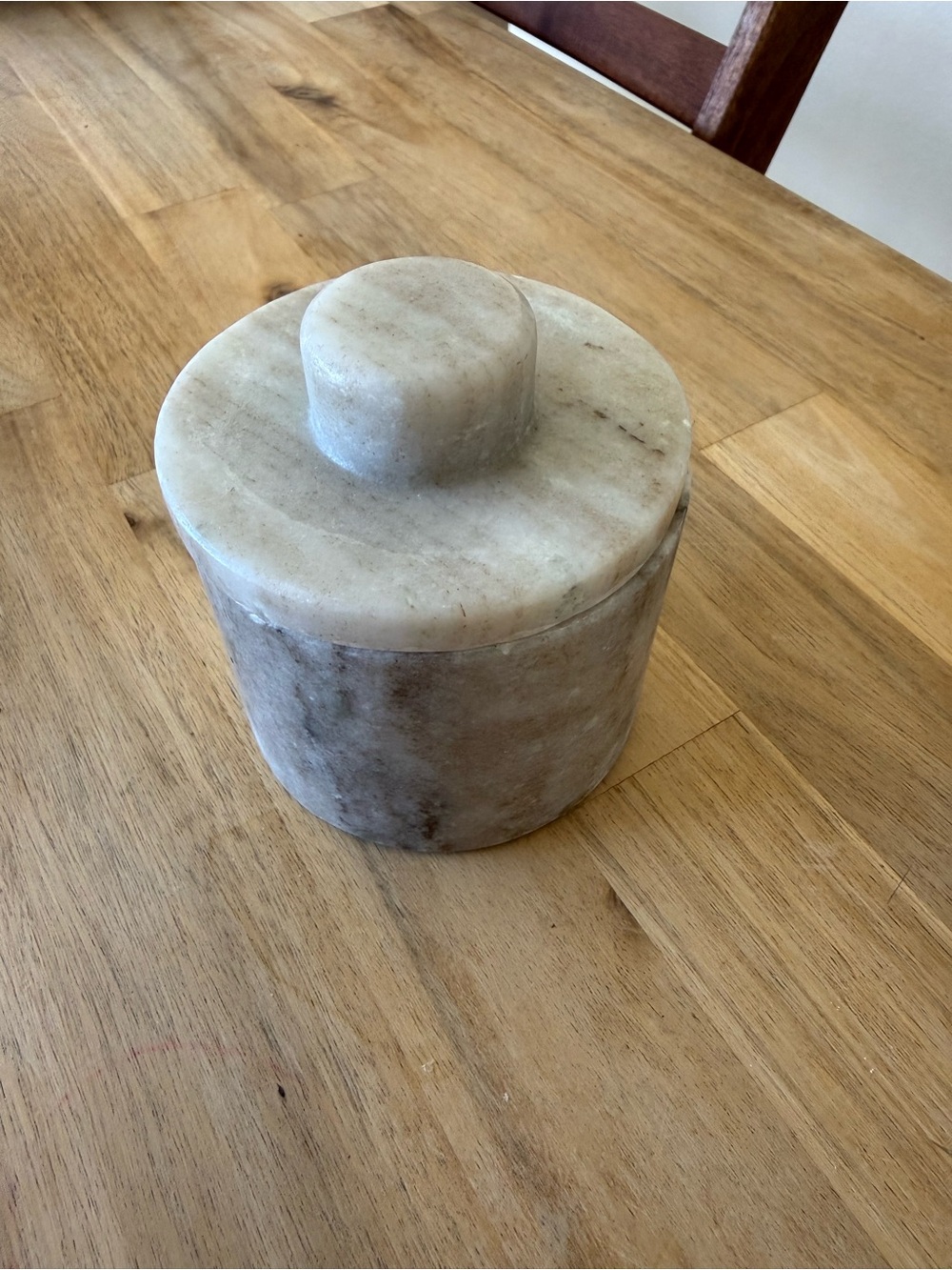 Hearth & Hand with Magnolia Marble Butter Bell Butter Keeper